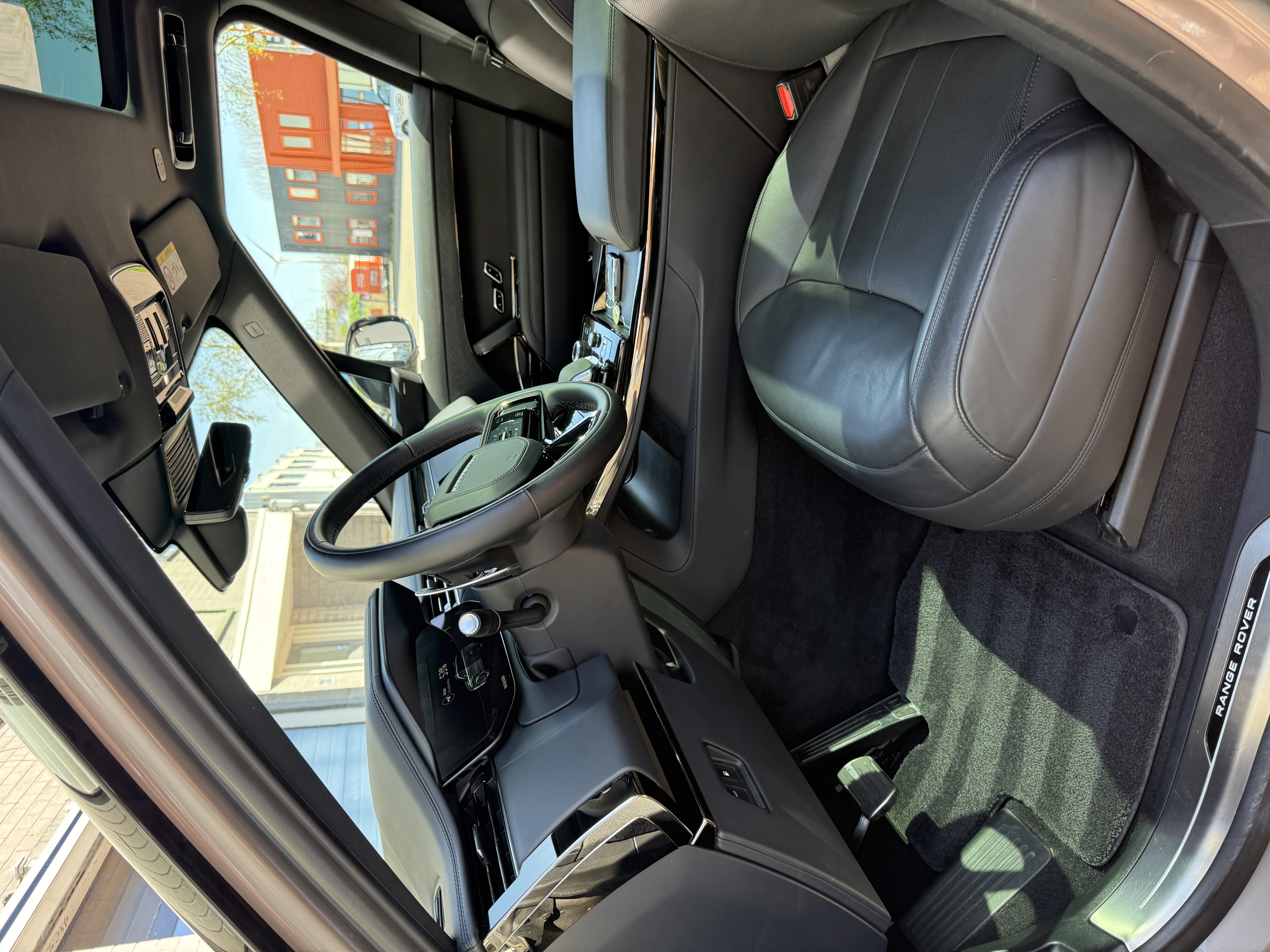 Net Range Rover interieur