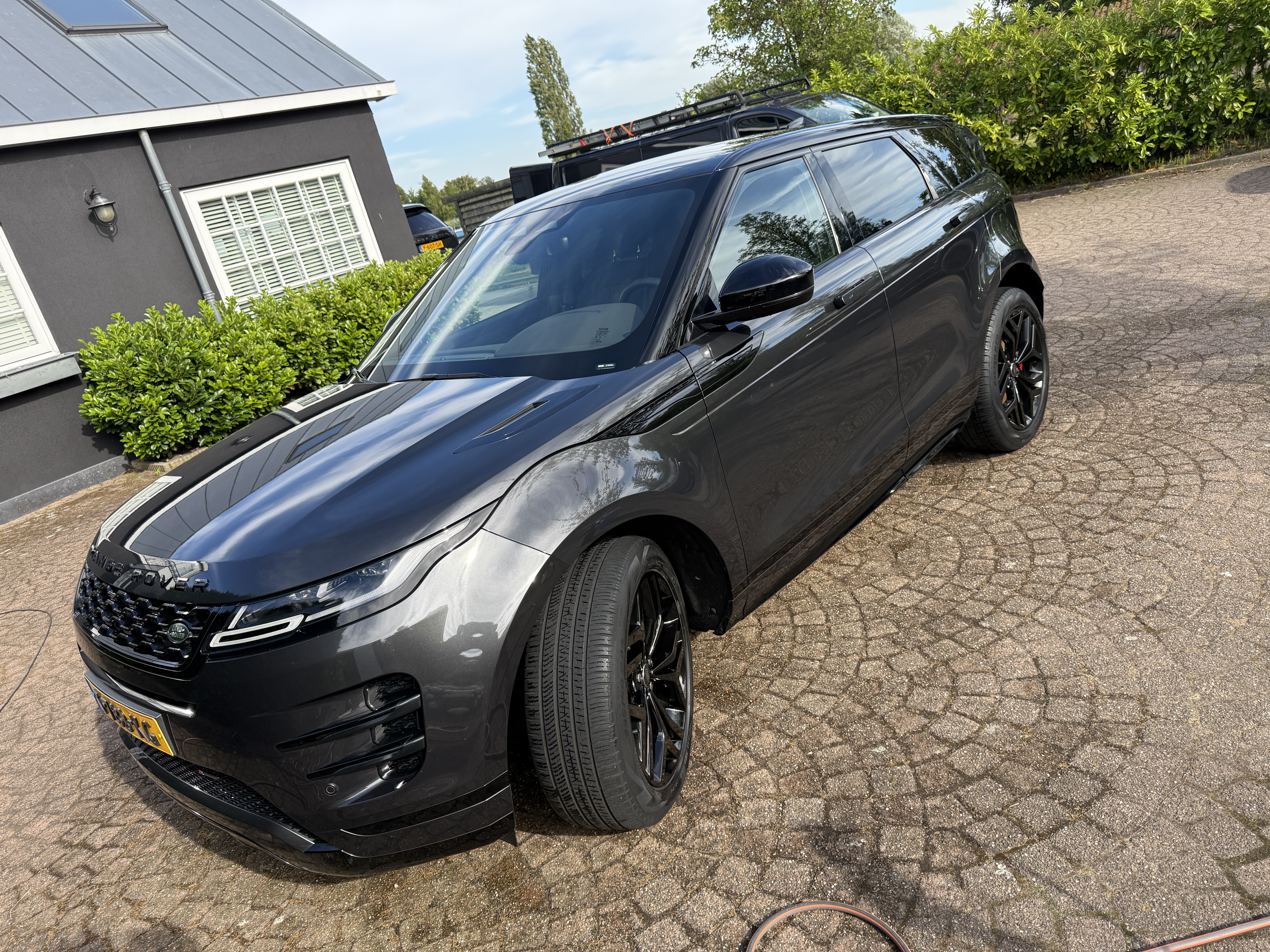 Range Rover met stralende afwerking